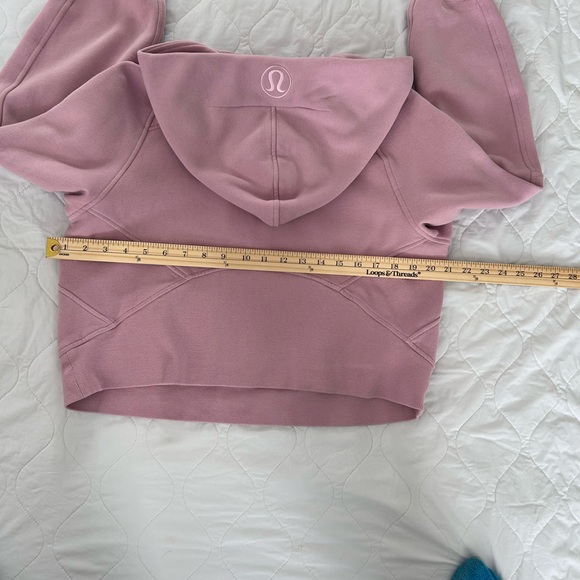Lululemon Mauve Half-Zip Hoodie - Picture 5 of 5